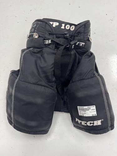 Used Itech Hp1000 Youth Pant Black Md 11860-c000310307
