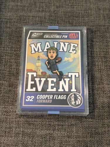 Dallas Mavericks NBA Cooper Flagg #32 Limited Edition Collectible Pin