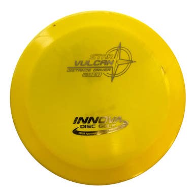 Used Innova Star Vulcan Disc Golf Driver Yellow 175g 11450-s000522397