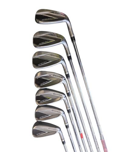 Used Taylormade Stealth Mens Iron Set Rh 5i-gw Aw 11450-s000522369