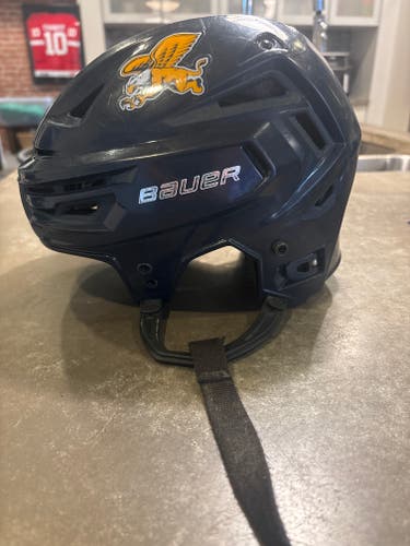 Large Bauer Re-Akt 150 Helmet Pro Stock (Used)