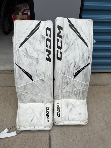 30" CCM Axis 2.9 Goalie Leg Pads (Used)