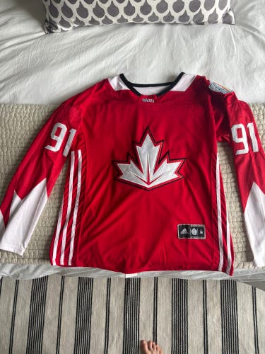 Canada World Cup of Hockey Stamkos #91 Jersey