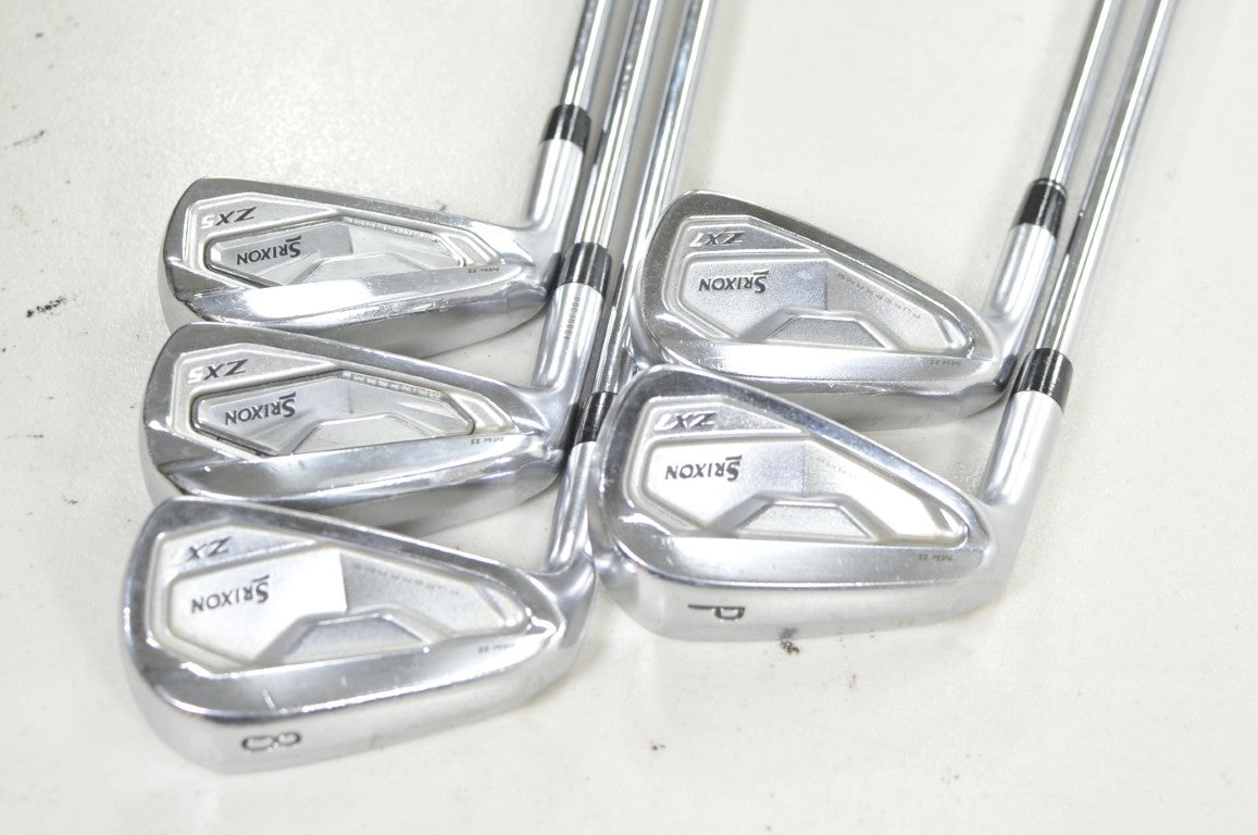 LEFT HANDED Srixon ZX5 MK II/ZX7 MK II 6-PW Iron Set Stiff Oban