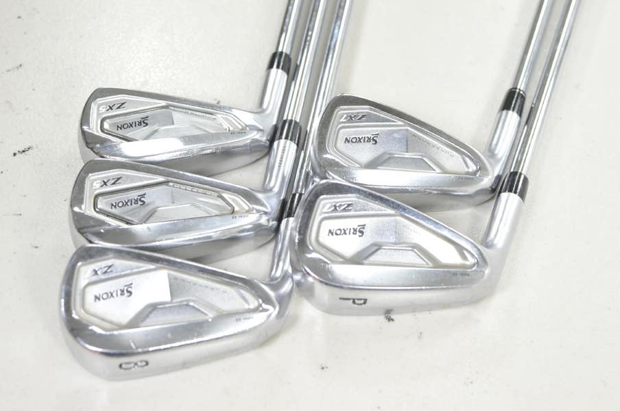 LEFT HANDED Srixon ZX5 MK II/ZX7 MK II 6-PW Iron Set Stiff Oban