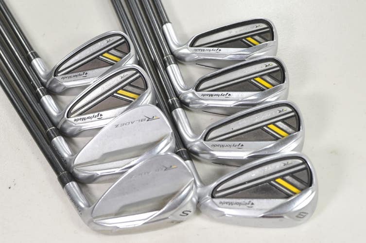 TaylorMade RocketBladez 5-PW,AW,SW Iron Set Regular Flex RH 65g Graphite #220076