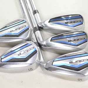 Cobra F-Max Airspeed 5,6,9,PW,GW Iron Set Regular Flex Right Steel # 219883