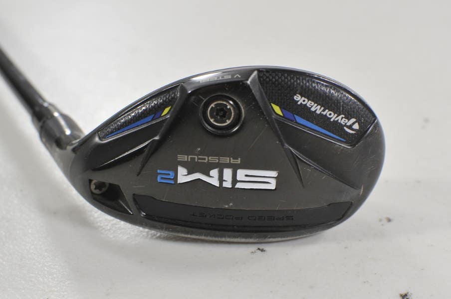 TaylorMade SIM2 Rescue 3-19.5* Hybrid Stiff Flex Tensei AV Blue