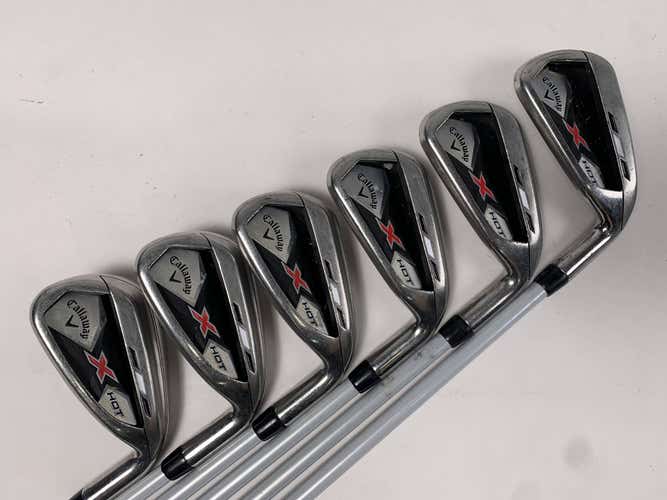 Callaway X Hot 19 Iron Set 5-PW 65g Senior Graphite Mens RH