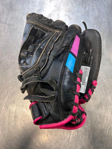 Used Mizuno Finch Rh Throw Fastpitch Gloves Black 11" 11868-s000069896