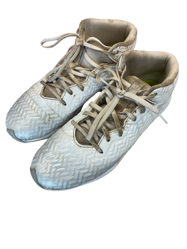 Used Under Armour Adult Fb Cleats White Senior 8 11682-s000133991