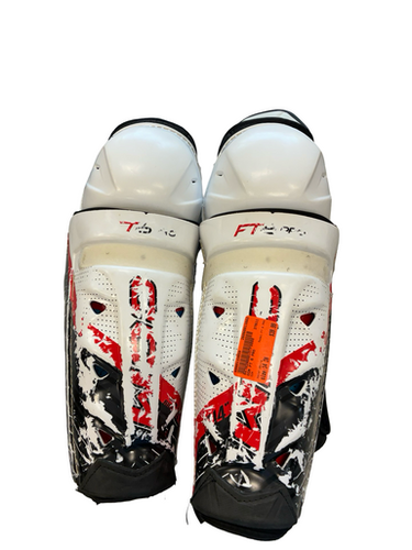 Used Ccm Ft 6 Pro Senior Shin Guards White 14" 11682-s000133959