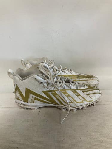 Used Adidas Adult Fb Cleats White Senior 12 11823-s000039794