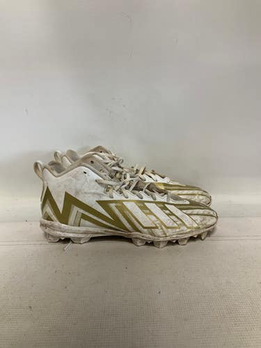 Used Adidas Adult Fb Cleats White Senior 13 11823-s000039793