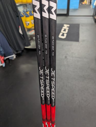 Youth CCM Jetspeed FT YTH Right Handed Hockey Stick P29 Less Than 30 Flex (New)