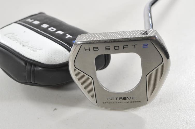 Cleveland HB Soft 2 RETREVE 35" Putter RH Steel with Cover #219939