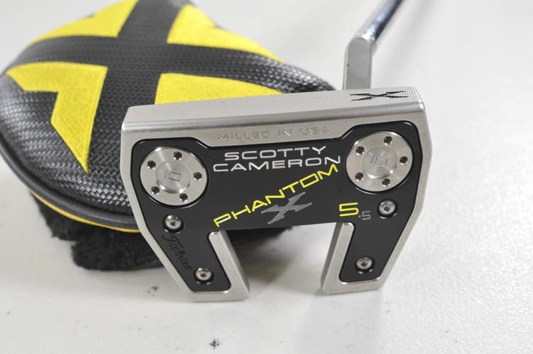 Titleist 2021 Scotty Cameron Phantom X 5.5 33" Putter Steel with Cover # 219737