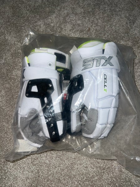 STX Cell V Lacrosse Goalie Gloves (New)