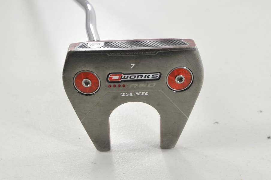 LEFT HANDED Odyssey O-Works #7 Tank Red 38