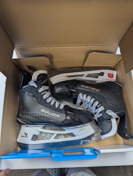 Bauer Supreme Shadow Hockey Skates Size 4 (New) W/FlyTI Steel