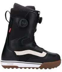 NEW Vans Aura Pro Snowboard Boots Black/White Men's Size 8.0