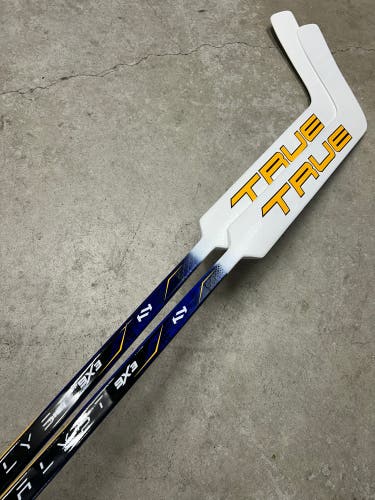 2 Pack 25.5” Paddle Senior True Catalyst 9x3 Goalie Stick Pro Stock