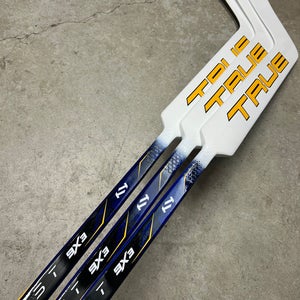 3 Pack 25.5” Paddle Senior True Catalyst 9x3 Goalie Stick Pro Stock