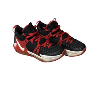 Nike LeBron Witness 7 Bred Youth Size 6Y Black Red Basketball Shoes Sneakers