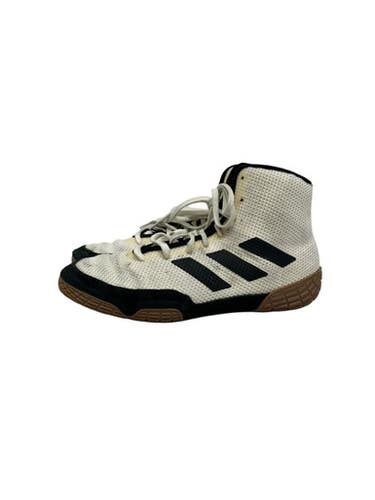 Used Adidas Tech Fall Mens 7 Wrestling Shoes White 11692-s000151780