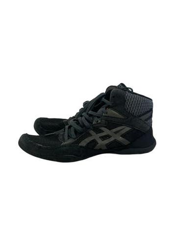 Used Asics Snapdown Mens 5 Wrestling Shoes Black 11692-s000151782
