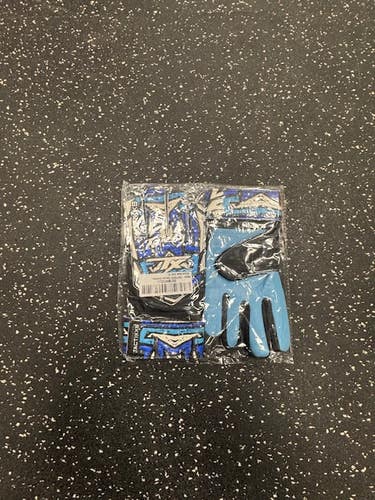 Used TACTIXXS Soccer Goalie Gloves Navy Blue 5 11849-S000037820