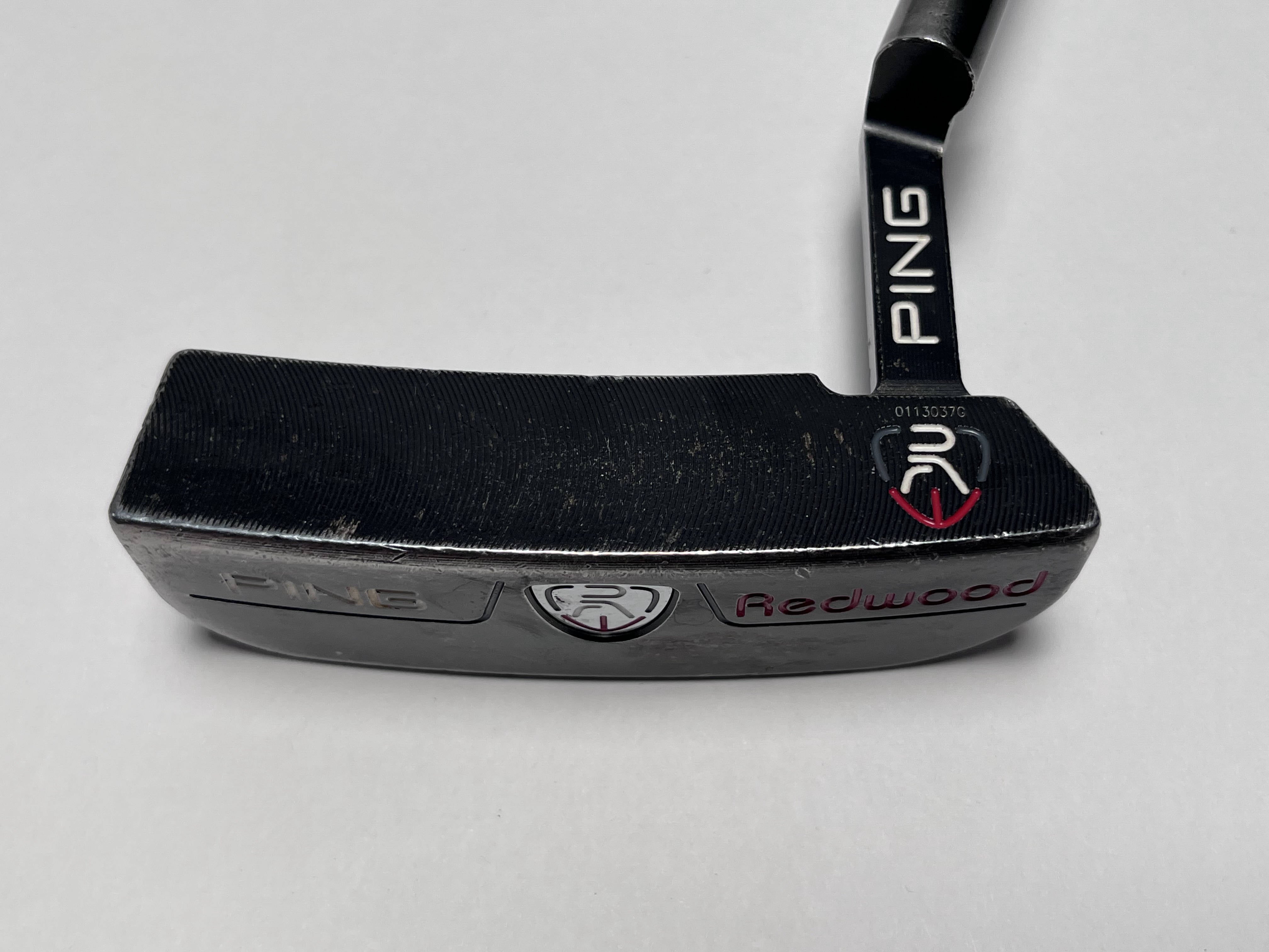 PING Redwood Zing 303SS Black Nickel Putter - Black Dot - 35 3/8