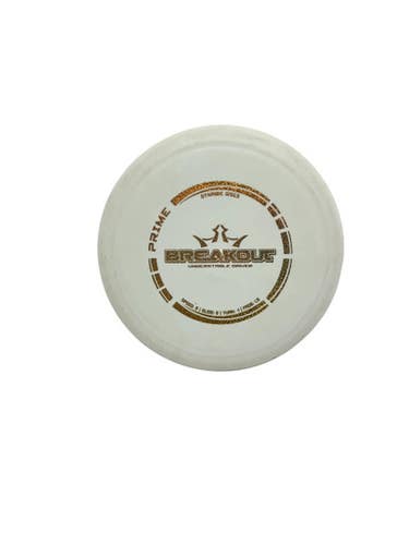Used Dynamic Discs Prime Breakout 155g Disc Golf Driver White 11692-s000151874