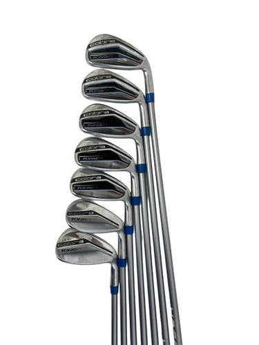 Used Cobra King F7 One Length Mens 6-sw Rh Iron Set 11692-s000151952