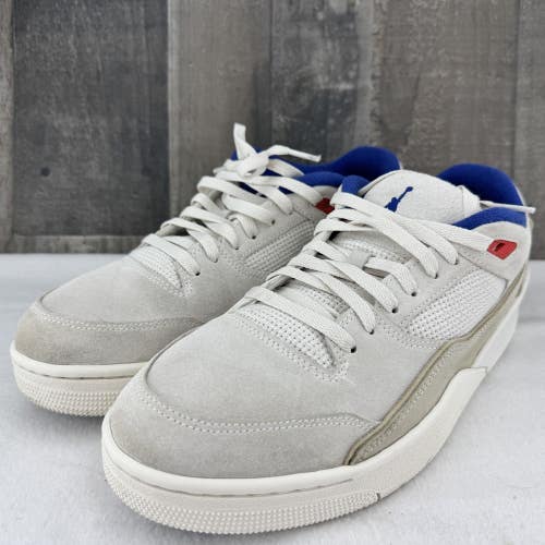 Nike Air Jordan Flight Court HF3255-005 Men's 12 Beige Royal Blue Shoes