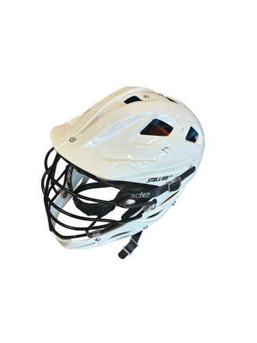 Used Schutt Stallion 575 Lacrosse Helmet White Xl 11682-s000133700