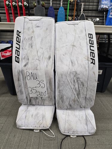 Large 2019 Bauer Supreme 3S Goalie Leg Pads (Used)