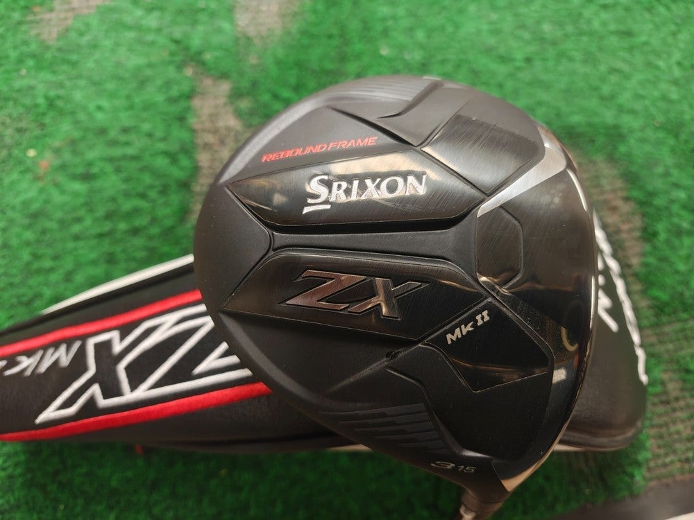 Srixon ZX MKII Fairway 3 Wood 15 Degree Senior Flex RDX Smoke 5.0