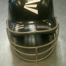 Used Easton Alpha Helmet W Jaw Batting Helmet W Mask Black Sm 11868-s000068819