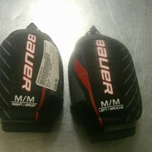 Used Bauer Lil Sport Youth Elbow Pads Md 11868-s000068948
