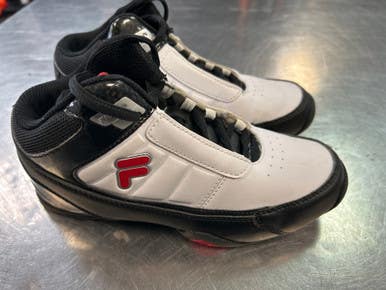 Used Fila Basketball Shoes Y Grey Junior 03 11868-s000060875