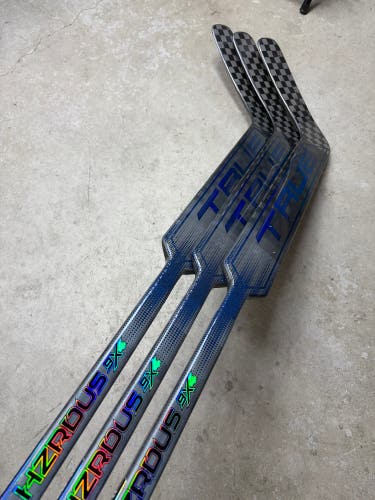 3 PACK 25” Paddle Senior True 9X4 Hzrdus Goalie Stick Pro Stock