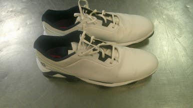 Used Foot Joy Tour Alpha Mens Golf Shoes White Senior 15 11868-s000068769
