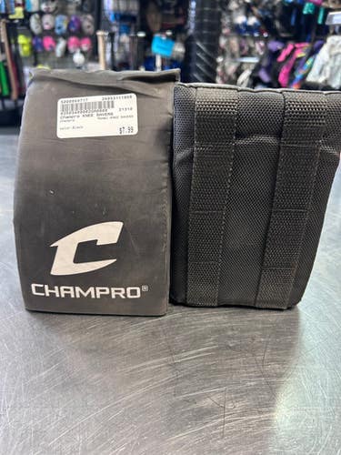 Used Champro Knee Savers Bb Sb Catchers Knee Savers Black 11868-s000069717