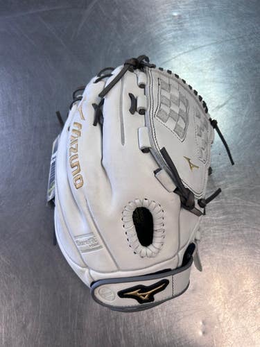 Used Mizuno Prime Fastpitch Bb Sb Glove Rh Throw White 12 1 2" 11868-s000069711