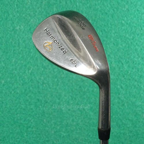 Wilson Harmonized 60 LW Lob Wedge Stepped Steel Stiff