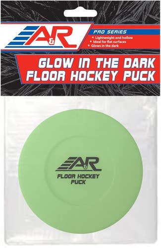 New GITD STREET HOCKEY PUCK 11868-AARIGLOPUCK