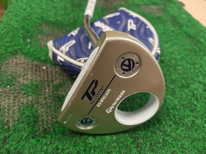 Taylormade TP Collection Chaska 35 Inch Putter w Headcover All Original Mint
