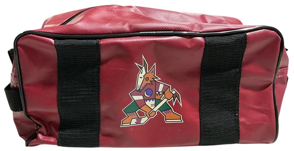 Arizona Coyotes 4ORTE Tape/Toiletry/Accessory/ Travel Bag Red (Used) 7945
