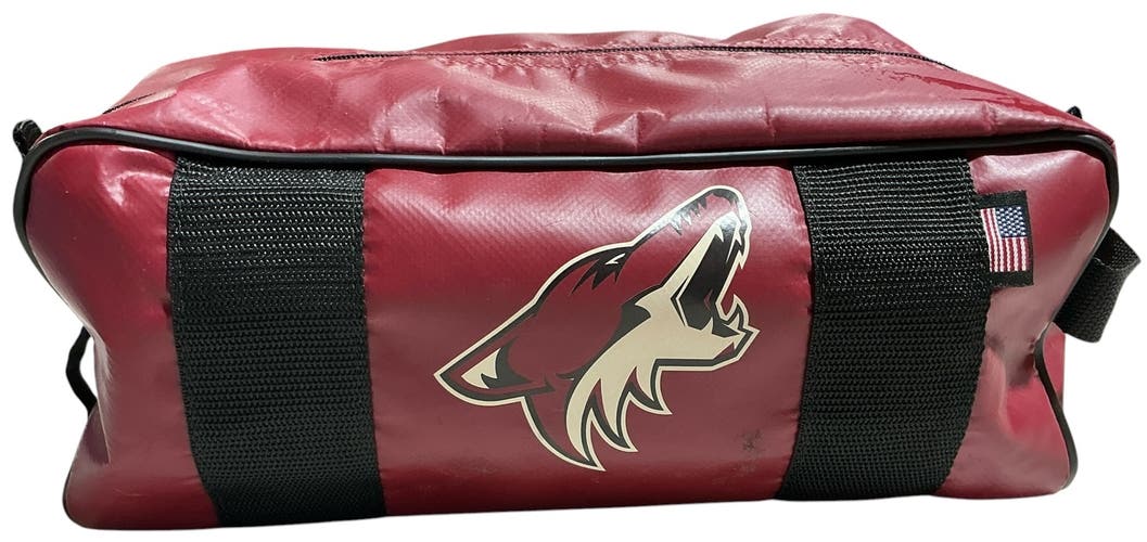Arizona Coyotes 4ORTE Tape/Toiletry/Accessory/ Travel Bag Red (Used) 7946